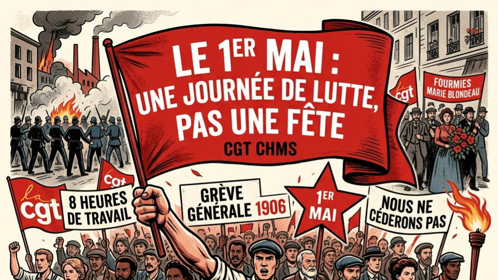 Le 1er mai : une journée de lutte, pas une fête