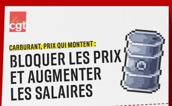 Prix du carburant : que propose la CGT ?